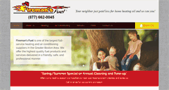 Desktop Screenshot of firemansfuel.com